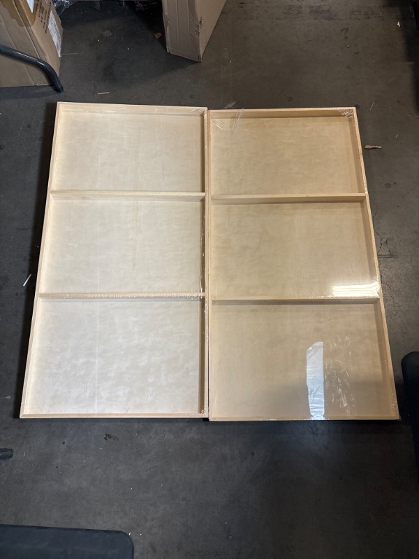 Photo 1 of Grid Vintage Wooden Storage Divider Box 4ft x2ft 
inside 23in x 15in
