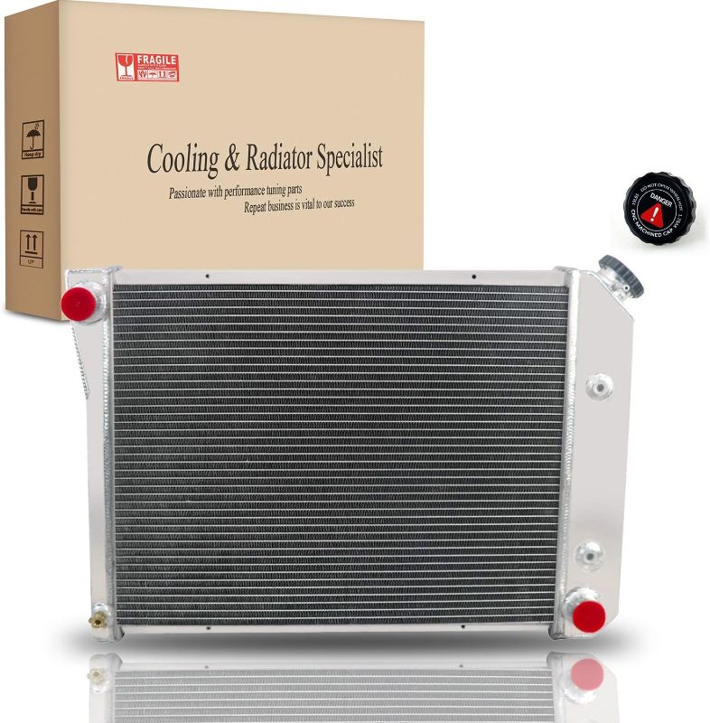 Photo 1 of 3 Row Core Aluminum Radiator for 1968-1988 Chevy Camaro Chevelle El Camino Monte Carlo Caprice Impala Nova 73-87 Oldsmobile Models