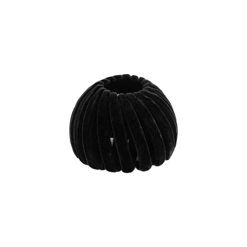 Photo 1 of Bird Nest Hair Clips Fashion Hair Clips Hair Bun Maker Expandable Ponytail Holder Fixed Hair Claw Hair Accessories for Women Girls(black) x3