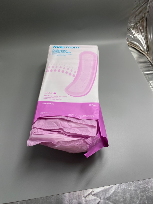 Photo 6 of Frida Mom Postpartum Pads, Leak Proof Feminine Care Maxi Pads, 6 Layers of Protection for Maximum Absorbency (18ct)