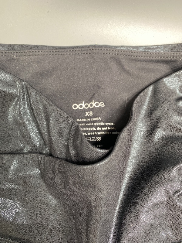 Photo 1 of XS ODODOS Women's Cross Waist Yoga Leggings with Inner Pocket, 23"/25"/28" Gathered Crossover Workout Yoga Pants