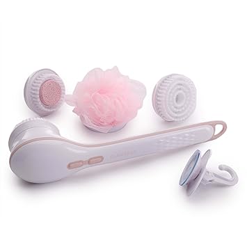 Photo 1 of Finishing Touch Flawless Cleanse Spa, Electric Body Brush- with 3 Multi-Purpose Cleansing Heads for a Full Body Spa Experience