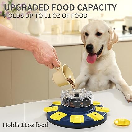 Photo 4 of Dog Food Puzzle Toy, Slow Feeder, Mentally Stimulating, Interactive Dog Toy for Small Medium Large Dogs