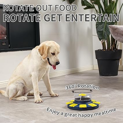 Photo 3 of Dog Food Puzzle Toy, Slow Feeder, Mentally Stimulating, Interactive Dog Toy for Small Medium Large Dogs