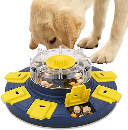 Photo 1 of Dog Food Puzzle Toy, Slow Feeder, Mentally Stimulating, Interactive Dog Toy for Small Medium Large Dogs