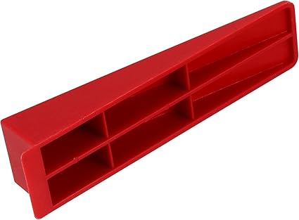 Photo 2 of 500 PCS Tile Leveling System Wedges Reusable for 1/8, 1/16, 1/32 Inch Spacers for Tile Leveler Installation, Red