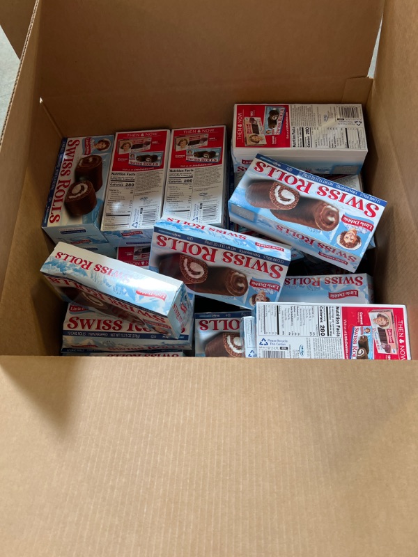 Photo 2 of  BOX FULL OF  Little Debbie Swiss Rolls - 12 cakes, 13 oz   06-10-2024  