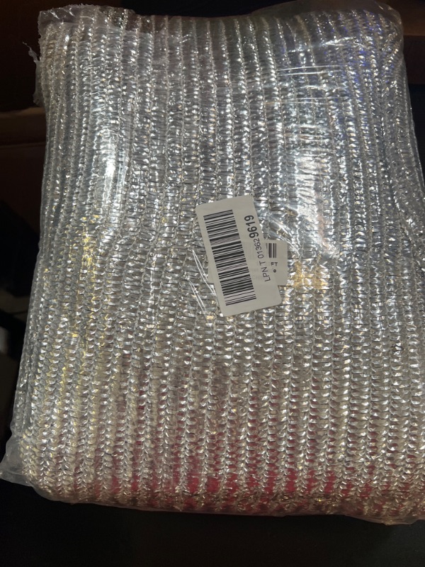 View 2 of vensovo 70% Aluminet Shade Cloth - 6x20FT Reflective Aluminium Shade Netting Sun Shade Cover with Grommets for Cars, Dogs, Outdoor, RV, Patio