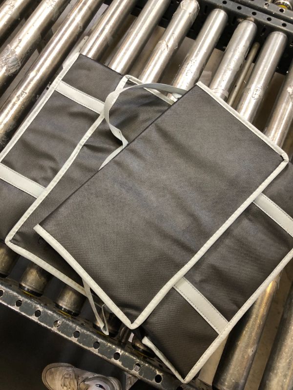 Photo 1 of 2 GREY BAGS SOLD AS SET TO KEEP FOOD COLD 