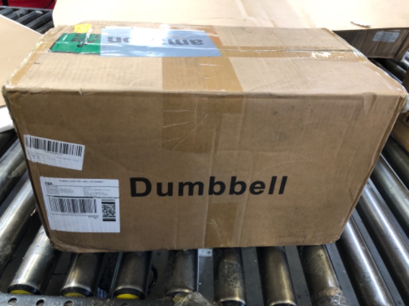 Photo 2 of Adjustable Dumbbell 25/55LB Single Dumbbell 5 Weight Options Dumbbell Anti-Slip Metal Handle, Ideal Home Exercise Equipment Black?55LB-1pc?