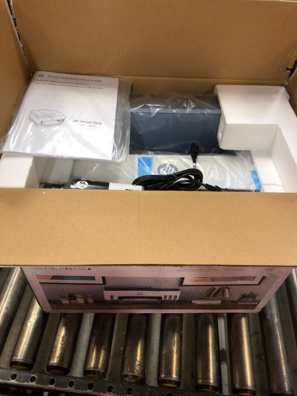 Photo 1 of *FOR PARTS ONLY* HP Smart Tank 7602 Wireless All-in-One Ink Tank Printer with 2 years of ink included, Print, scan, copy, fax, Best for home, Refillable ink tank (28B98A)