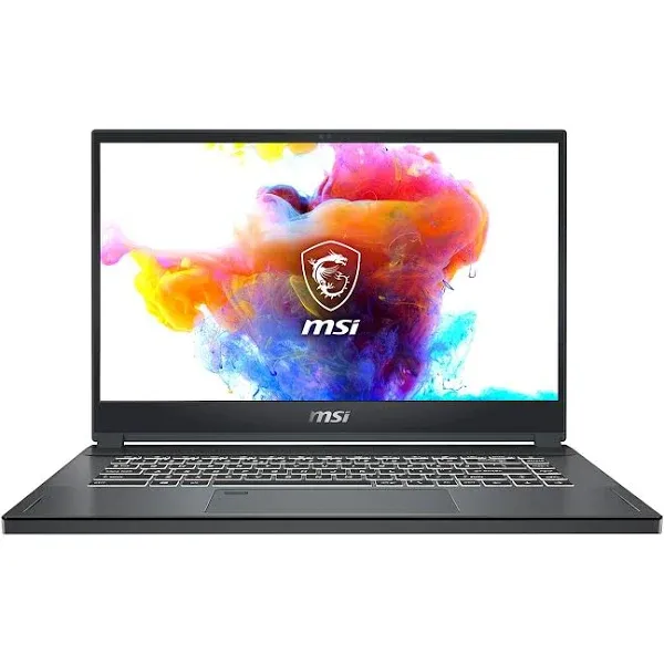 Photo 1 of MSI CREATOR 15 A10SFS-287 15.6" UHD 4K ULTRA THIN BEZEL ADOBE 100% THIN AND LIGHT PROFESSIONAL LAPTOP INTEL CORE I7-10875H GEFORCE RTX 2070 SUPER 32GB SCREEN DOES NOT TURN ON, BATTERY DOES NOT HOLD CHARGE, LAPTOP TURNS OFF SHORTLY AFTER TURNING ON WITH NO