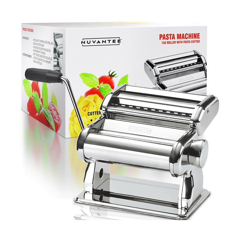 Photo 1 of 
Have one to sell?
Sell now
Similar Items
See all


Nuvantee Pasta Machine 150 Roller with Pasta Cutter Manual NEW
New
$27.55
previous price$29.95 8% off
Free shipping
Top Rated Plus
Seller with a 99.9% positive feedback


Nuvantee Pasta Machine 150 Rolle