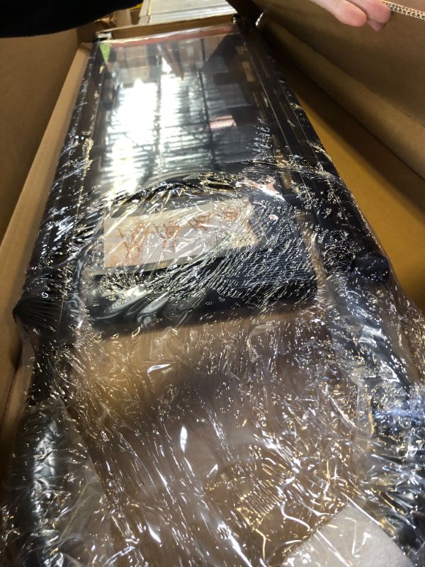 Photo 1 of WOA WOA 5 Step Ladder, Lightweight Aluminum Ladder with Non-Slip Pedals, Tall Step Ladder with Safety Handgrip, Foldable Ladder Space Saving, Step Stool for Home, Kitchen, Library 300lbs - Black 5 Step Black