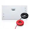 Photo 1 of 100 Amp Mini Meter Kit with 2 Solid CTs and Indoor Enclosure, White
