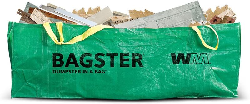 Photo 1 of BAGSTER 3CUYD Dumpster in a Bag holds up to 3,300 lb, Green
