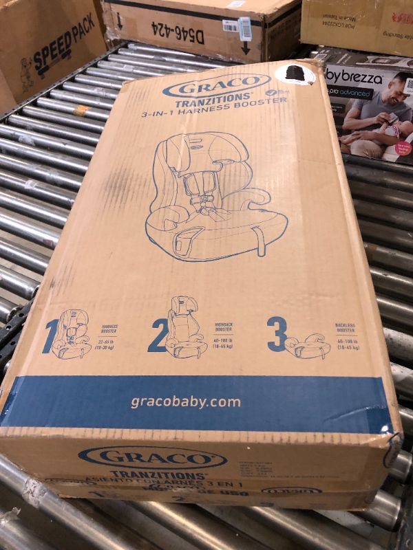 Photo 4 of Graco Tranzitions 3 in 1 Harness Booster Seat, Proof Tranzitions Black