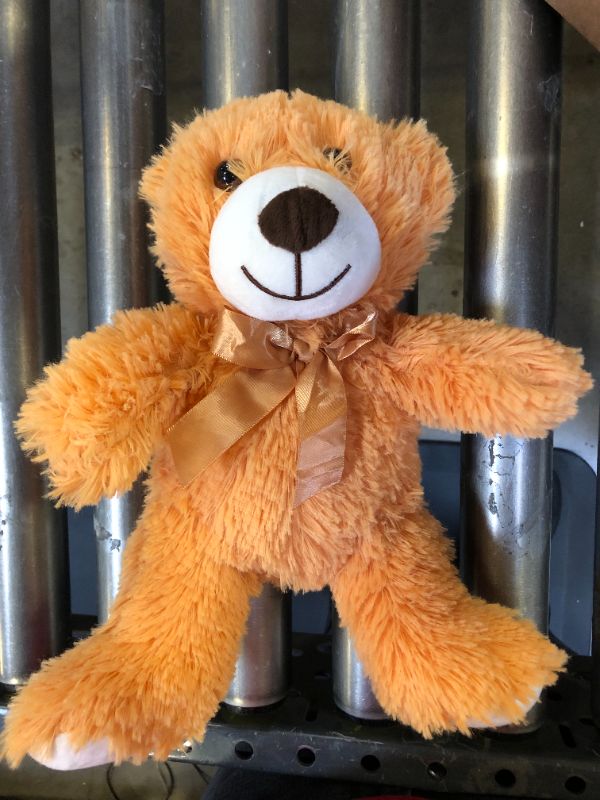 Photo 1 of  Stuffed Animals, Cute Small Plush Toys, Little Bear 14" ORANGE 