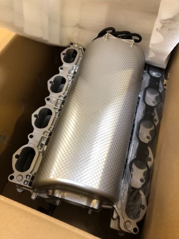 Photo 4 of MITZONE Upgrade Intake Manifold Compatible with Mercedes 2007-2012 E550 GL450 GL550 CL550 CLK550 G550 ML550 S550 SL550 V8 273 Engine Replace 2731400701 700410260

