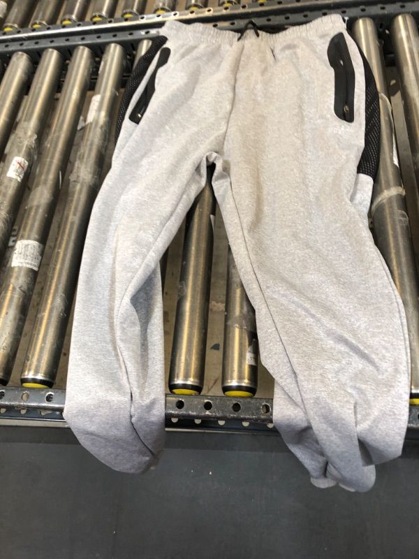 Photo 1 of Original Deluxe Men's Fleece Light Grey Joggers XL