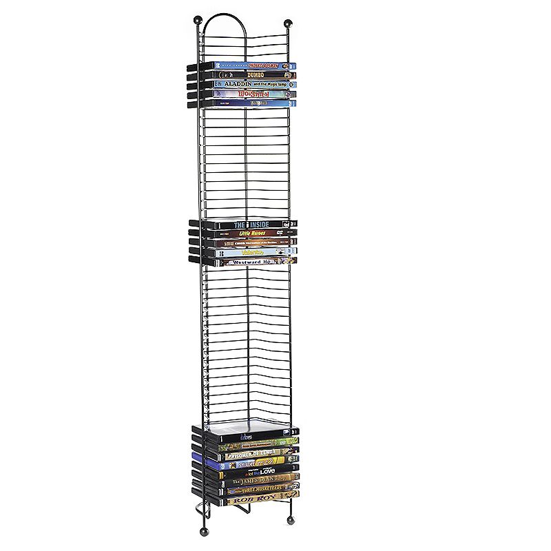 Photo 1 of Atlantic 63712035 52-DVD/BLU Ray Disc Tower GUNMETAL 