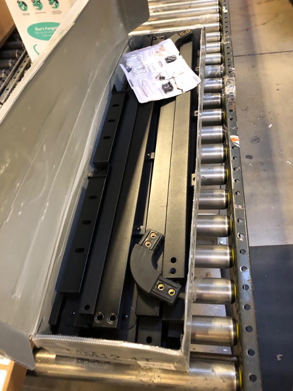 Photo 1 of Twin Bed Frames with Headboard, 12 Inch Heavy Duty Metal Twin Platform Bed Frame, No Box Spring Needed, Noise Free, Easy Assembly, Black