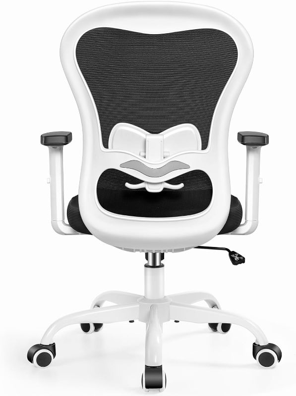 Photo 1 of Primy Office Chair Ergonomic Computer Desk Chair, High Back Breathable Mesh Chair with Adjustable Lumbar Support 2D Armrests, Executive Rolling Swivel Comfy Task Chair with Wheels for Home Work Gaming
150