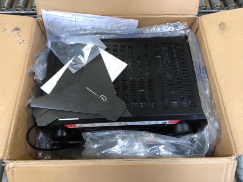 Photo 2 of Denon AVR-S970H 8K Ultra HD 7.2 Channel (90Watt X 7) AV Receiver 2020 Model - Built for Gaming, Music Streaming, 3D Audio & Video, Alexa + HEOS, Black
