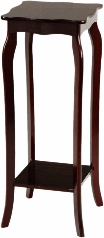 Photo 1 of Frenchi Home Furnishing 2 Tier Plant Stand, Mahogany

