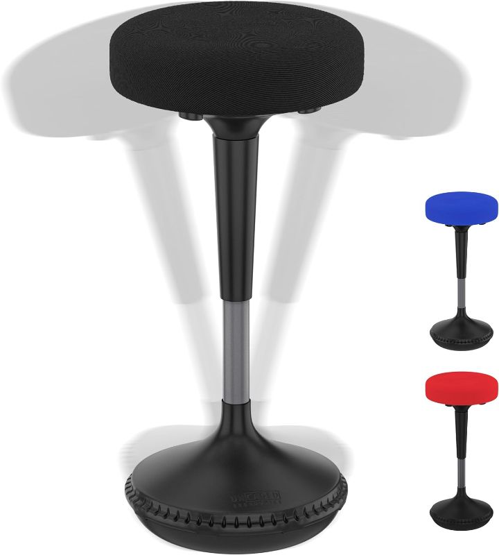 Photo 1 of Wobble Stool Standing Desk Stool - tall office chair for standing desk chair wobble stools for classroom seating adhd chair height adjustable stool 23-33" Active stool for standing desk wobble chairs
