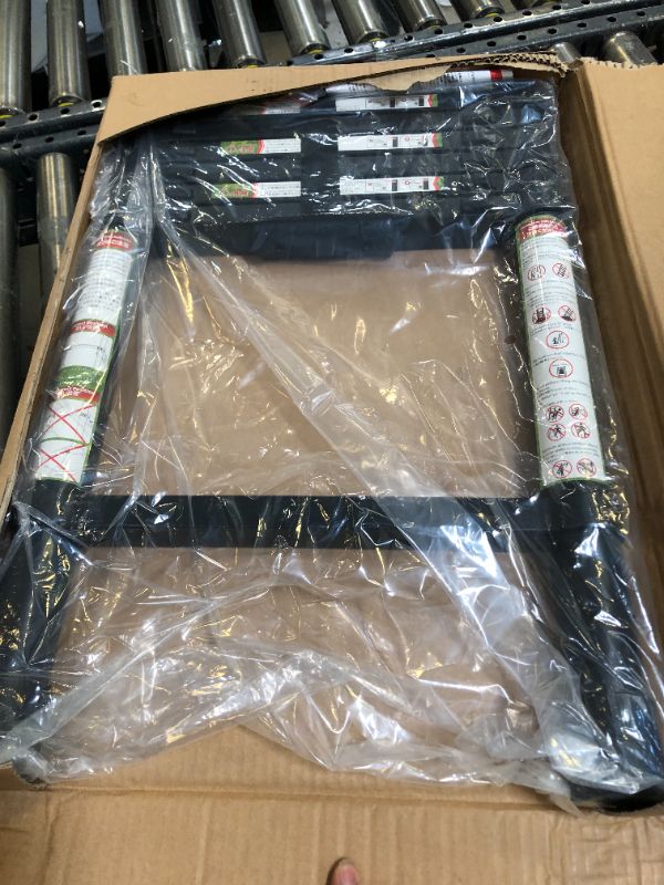 Photo 1 of Telescopic Ladder, 6.5FT RIKADE Aluminum Telescoping Ladder with Non-Slip Feet, Portable Extension Ladder for Household and Outdoor Working, 330lb Capacity Black 2.0m/6.5FT