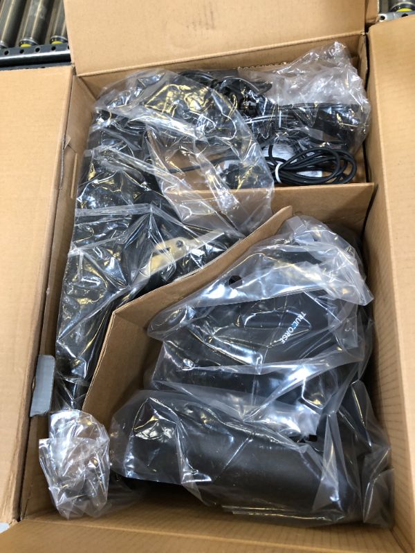 Photo 1 of Logitech G923 Racing Wheel and Pedals for Xbox X|S, Xbox One and PC featuring TRUEFORCE up to 1000 Hz Force Feedback, Responsive Pedal, Dual Clutch Launch Control, and Genuine Leather Wheel Cover Xbox|PC Wheel Only