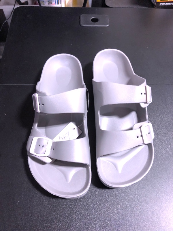 Photo 1 of MENS SLIDES 
SIZE 12 (GREY)