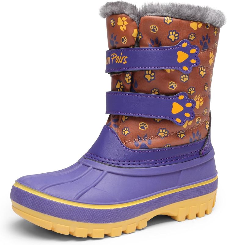 Photo 1 of DREAM PAIRS Boys & Girls Toddler/Little Kid/Big Kid Ducko Ankle Winter Snow Boots
SIZE 8