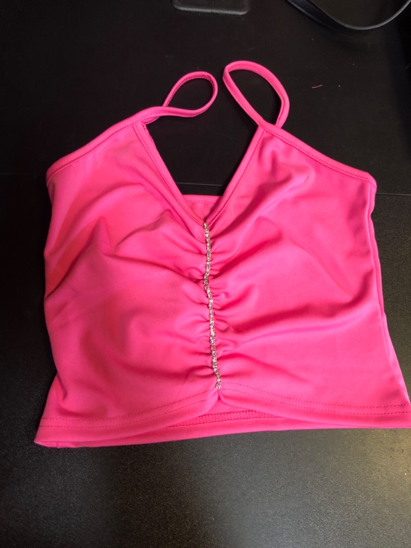 Photo 1 of WOMENS CROP TOP
SIZE SMALL (PINK)