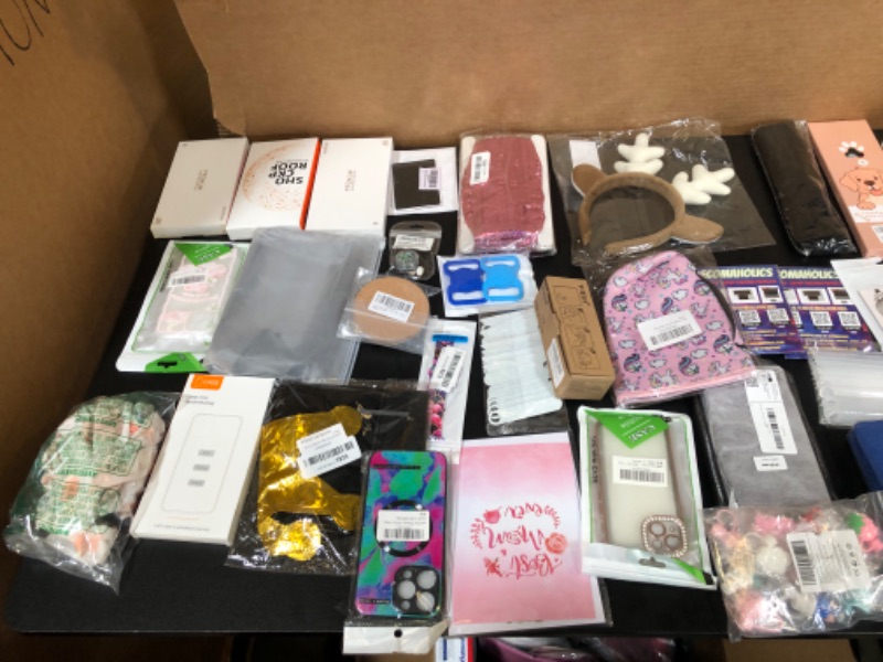 Photo 1 of  box lot - FINAL SALE - NO RETURN - VARIOUS ITEMS SOLD AS IS 