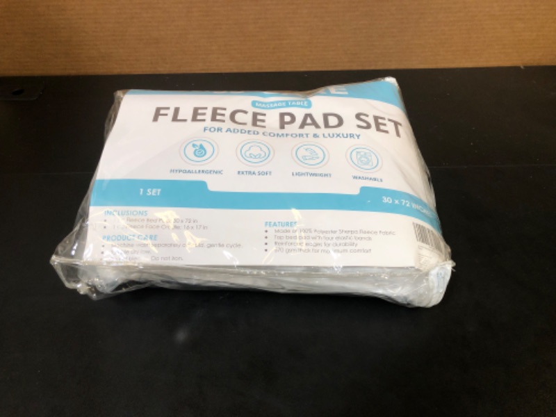 Photo 2 of [PREMIUM] Massage Table Fleece Pad Set