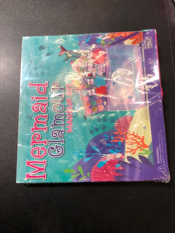 Photo 1 of Kids Makeup Kit for Girls Ages 5-12 - Real Mermaid Makeup for Kids, Mermaid Gifts for Girls 5-12, Makeup Sets for Girls 5 6 7 8 9 10 11 12 Years Old, 5-12 Year Old Girl Gift Make Up Toy