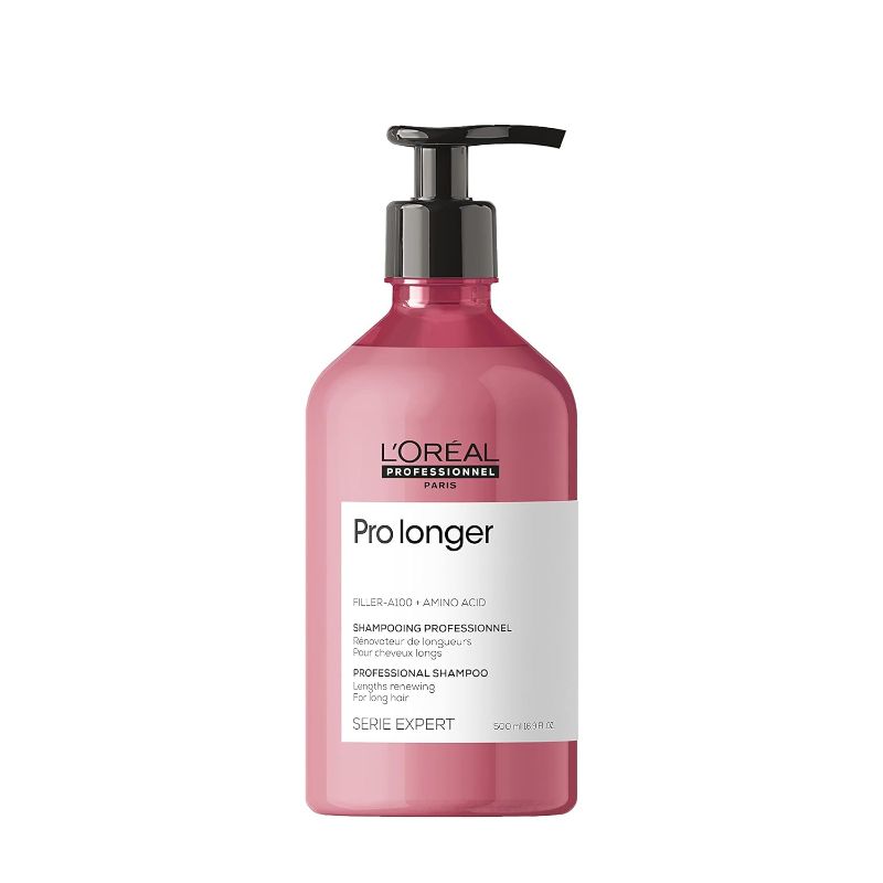 Photo 1 of L'Oreal Professionnel Pro Longer Thickening Shampoo | Reduces Breakage & Appearance of Split Ends| Adds Volume & Shine | For Thin & Fine Hair Types | 16.9 Fl. Oz.