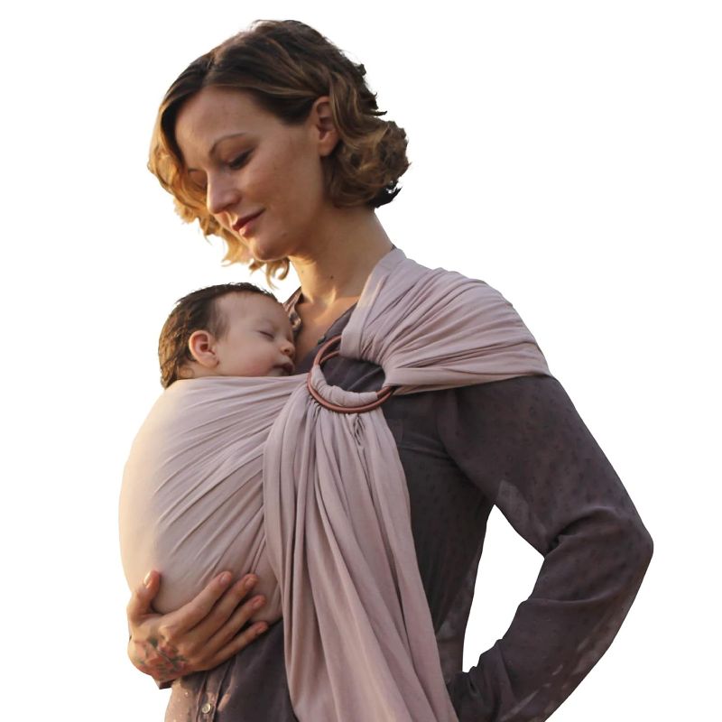 Photo 1 of Nalakai Ring Sling Baby Carrier. Eco-Friendly, Soft Bamboo and Linen Baby Sling, Baby Wrap. Comfort, Style, and Giving Back - Carry Your Little One with Love
