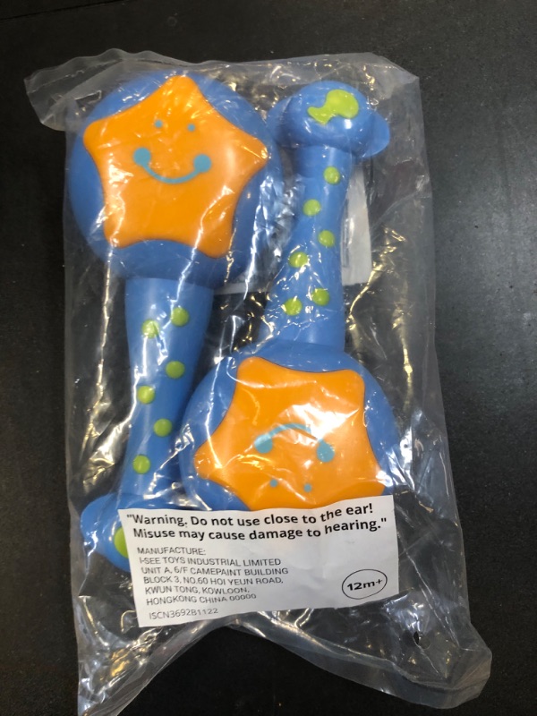 Photo 1 of ISEE Baby Toys, Toddler Learning Musical Instruments, Preschool Musical Toys for Toddlers, Children's Educational Drums & Percussion for Baby Boys Girls (Blue)