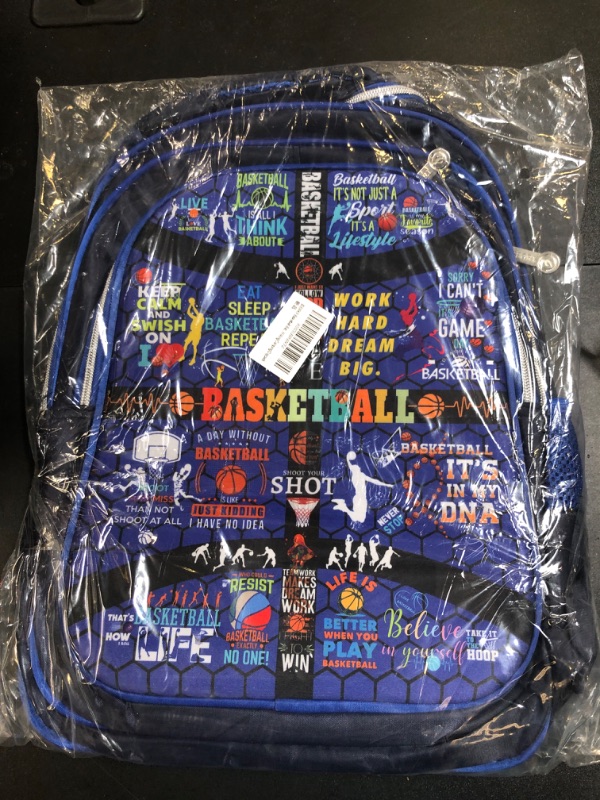Photo 1 of Basketball Backpack Laptop Backpack For Men Women, Basketball Backpacks Shoulder Bag For Travel Hiking Camping Daypack One Size Basketball