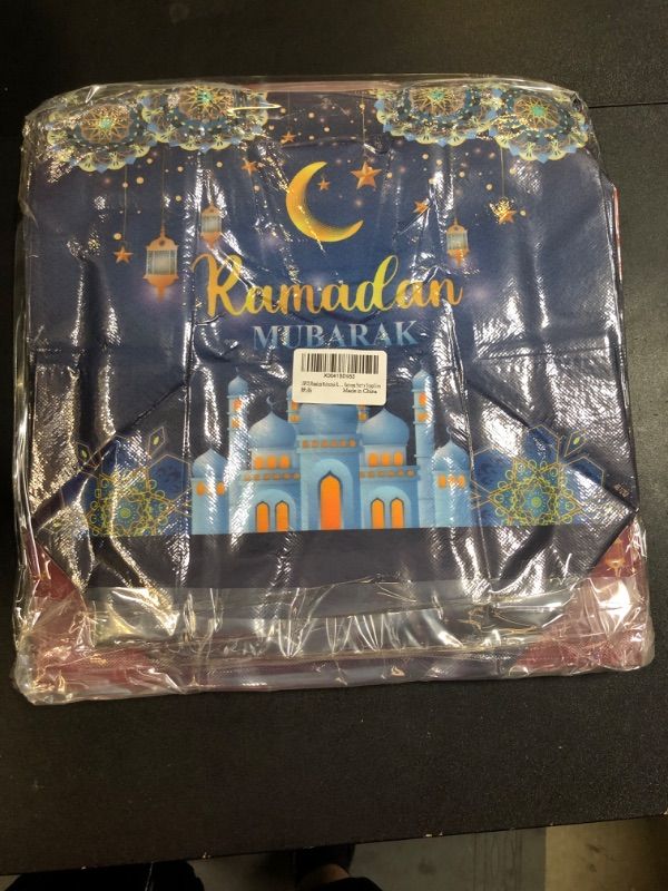 Photo 2 of 16PCS Ramdan Mubarak Reusable Gift Bags, Assorted Size Treat Bags with Handles, Ramadan Mubarak Party Bags, Multifunctional Non-Woven Ramadan Bags for Gifts Wrapping, Ramadan Kareem Party Supplies