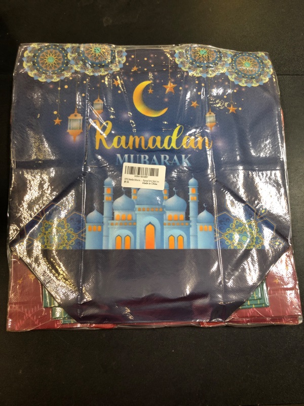 Photo 2 of 16PCS Ramadan Mubarak Reusable Gift Bags, Treat Bags with Handles, Assorted Sizes Ramadan Mubarak Party Bags, Multifunctional Non-Woven Ramadan Bags for Gifts Wrapping, Ramadan Kareem Party Supplies