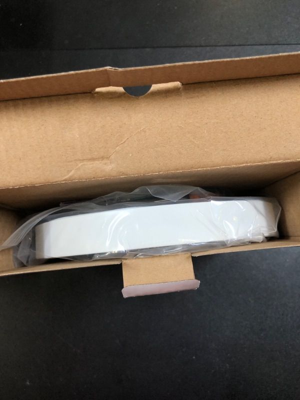 Photo 1 of 7" LED Flush Mount Ceiling Light Dimmable, 3000K Warm White Close to Celing Light Fixtures, 15W DOB Round Edgeless Surface Mount Ceiling Light for Kitchen Hallway Porch Stairwell (white) 7 Inch White