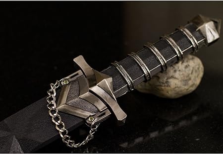 Photo 1 of 11.5" Dark Assassin Stainless Steel Medieval Short Sword Dagger w/ Sheath
