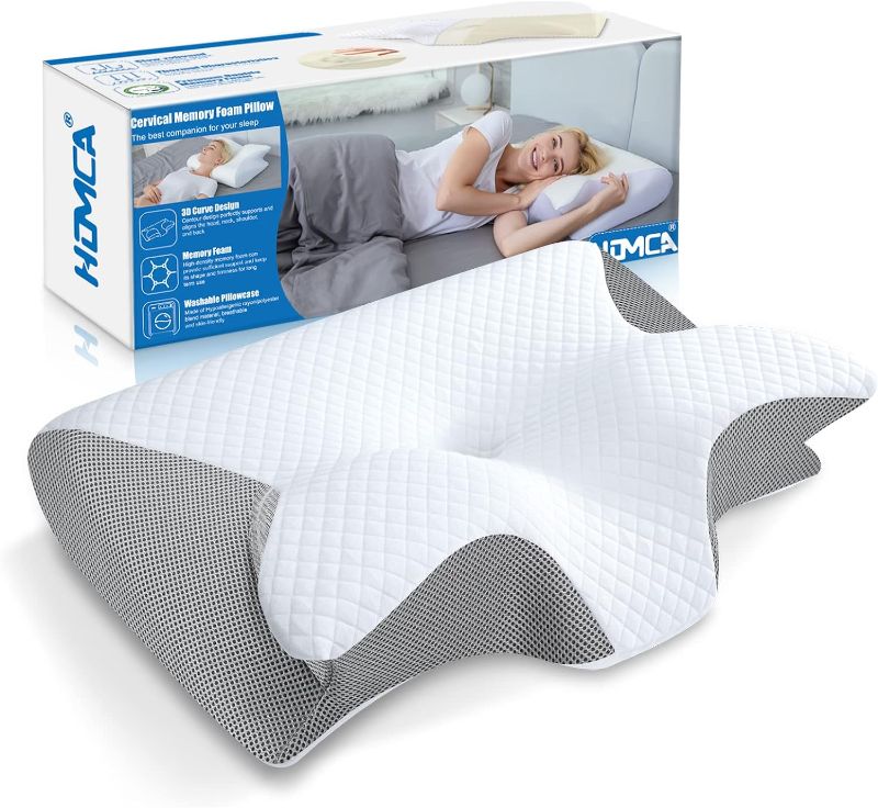 Photo 1 of 2 pack HOMCA Memory Foam Cervical Pillow