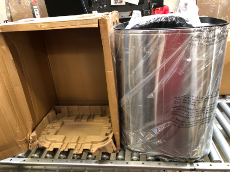 Photo 1 of 21 Gal. Auto-Open Infrared Trash Can
