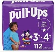 Photo 1 of Potty Training Bundle: Pull-Ups Boys’ Training Pants, Size 3T-4T, 112ct 