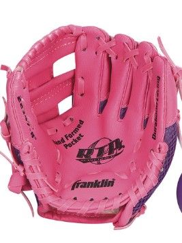 Photo 1 of Franklin Meshtek 8" T-Ball Glove with Ball
